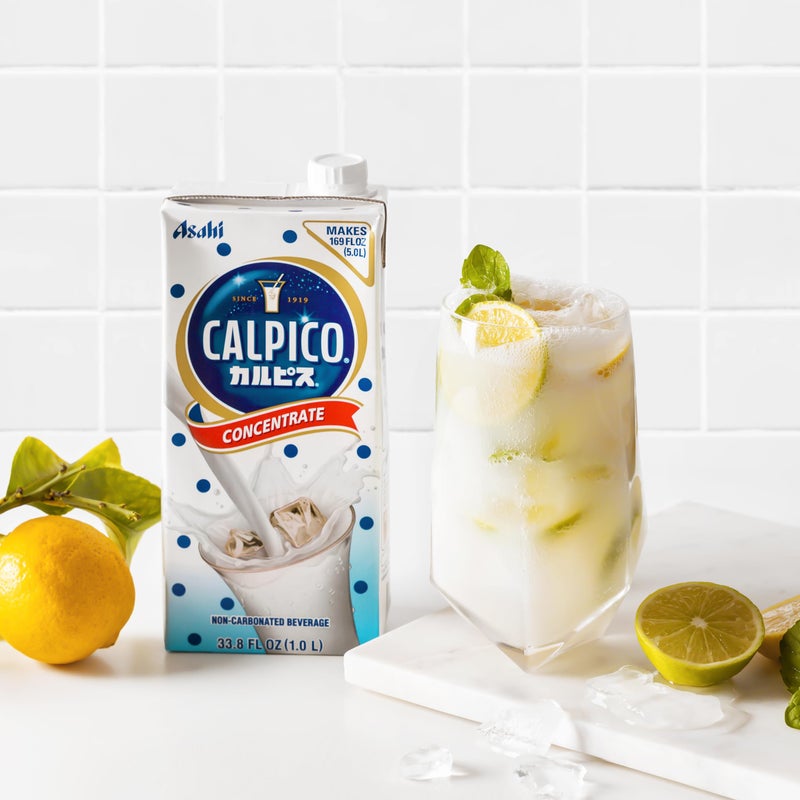 CALPICO Concentrate - Smooth & Refreshing Japanese Citrus Drink, Sweet and Tangy, No Artificial Color or Preservative, Non-Carbonated, Lactic Acid Drink, 33.8 Fl oz (Pack of 1) - Image 3